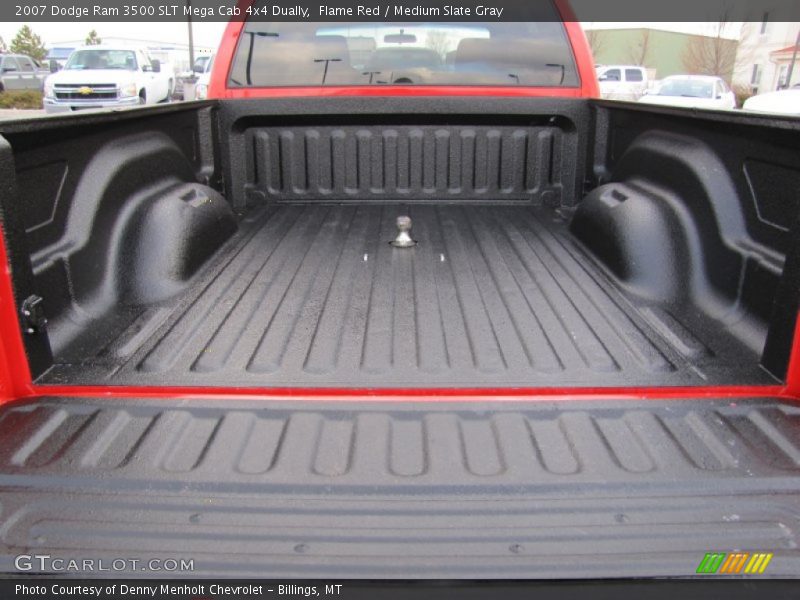 Flame Red / Medium Slate Gray 2007 Dodge Ram 3500 SLT Mega Cab 4x4 Dually