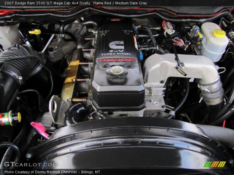  2007 Ram 3500 SLT Mega Cab 4x4 Dually Engine - 5.9 Liter OHV 24-Valve Turbo Diesel Inline 6 Cylinder