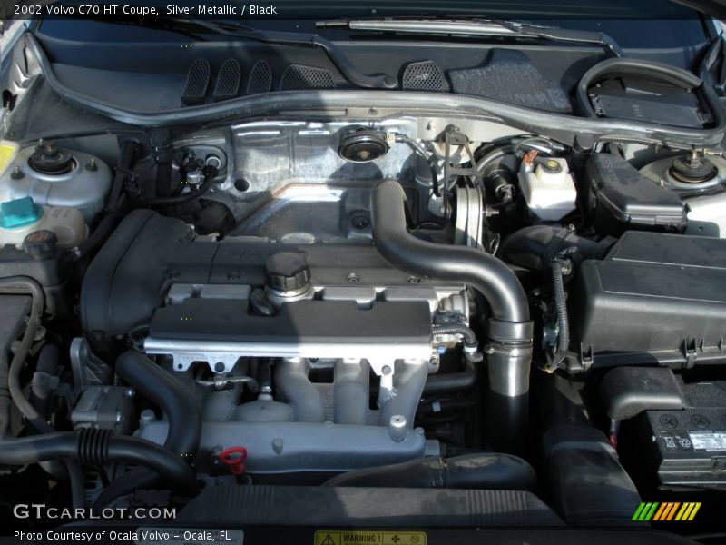 Silver Metallic / Black 2002 Volvo C70 HT Coupe