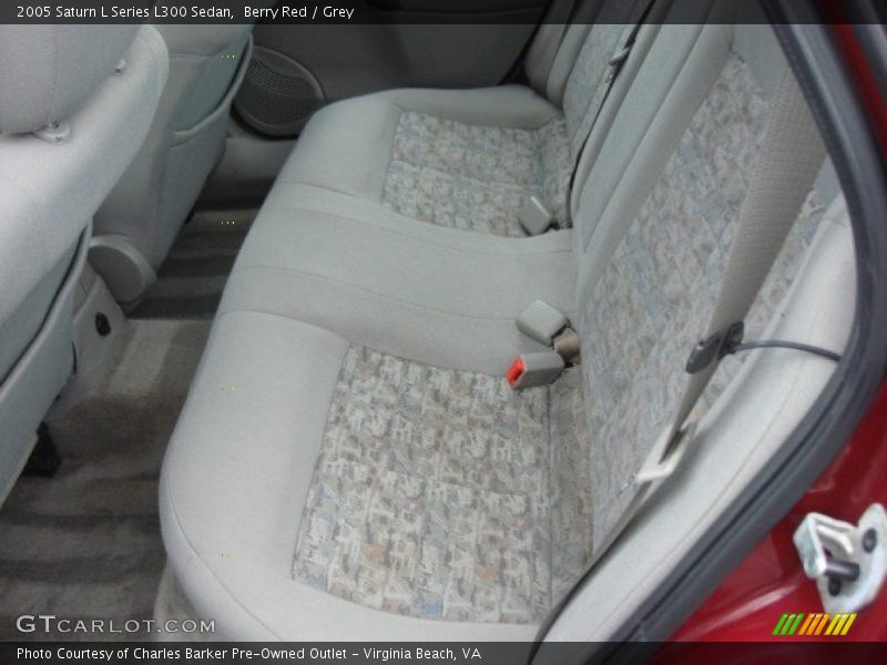 Berry Red / Grey 2005 Saturn L Series L300 Sedan