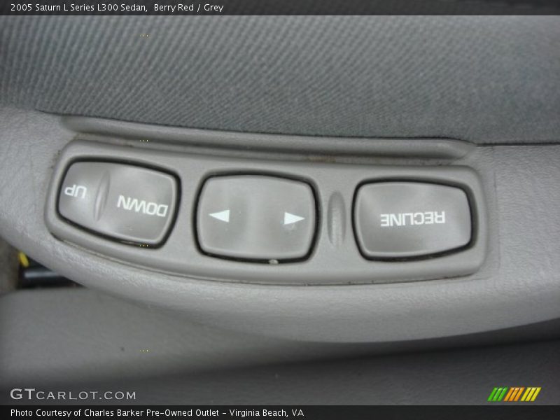Berry Red / Grey 2005 Saturn L Series L300 Sedan