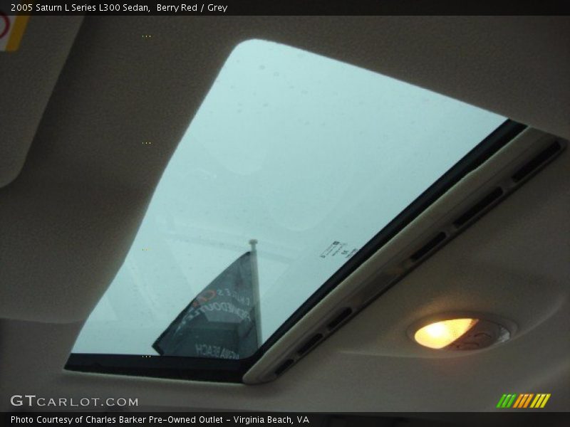 Berry Red / Grey 2005 Saturn L Series L300 Sedan