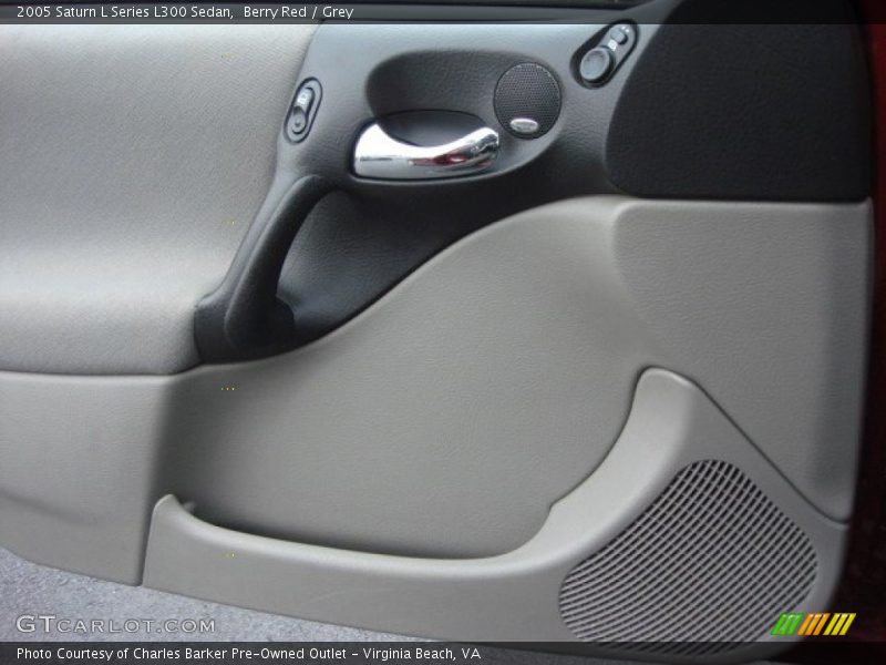 Berry Red / Grey 2005 Saturn L Series L300 Sedan