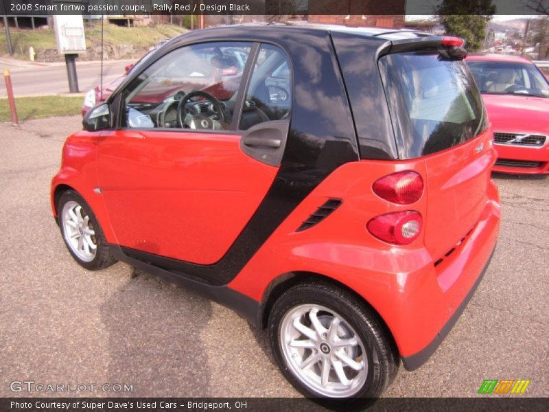  2008 fortwo passion coupe Rally Red