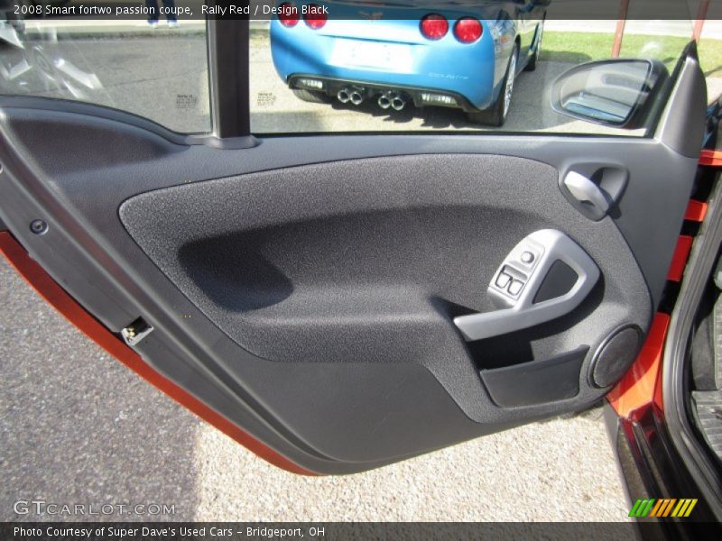 Door Panel of 2008 fortwo passion coupe
