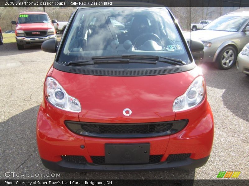  2008 fortwo passion coupe Rally Red