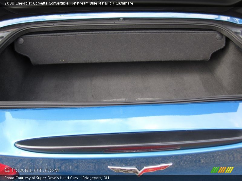  2008 Corvette Convertible Trunk