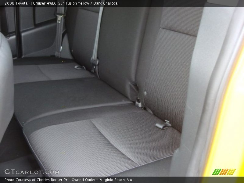 Sun Fusion Yellow / Dark Charcoal 2008 Toyota FJ Cruiser 4WD