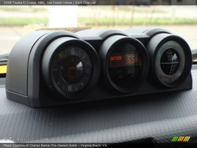 Sun Fusion Yellow / Dark Charcoal 2008 Toyota FJ Cruiser 4WD