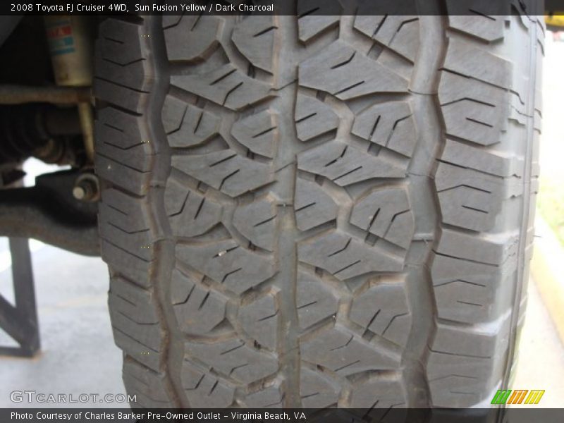 Sun Fusion Yellow / Dark Charcoal 2008 Toyota FJ Cruiser 4WD