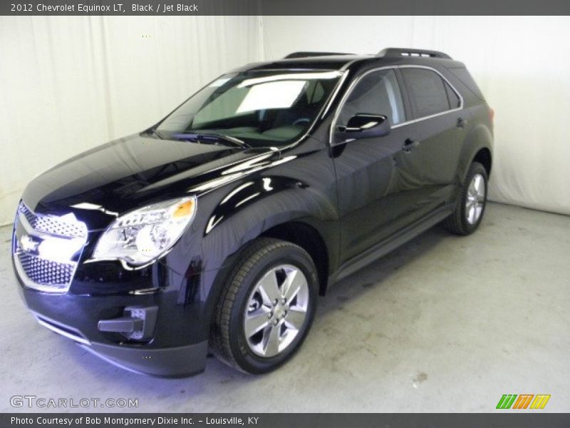 Black / Jet Black 2012 Chevrolet Equinox LT
