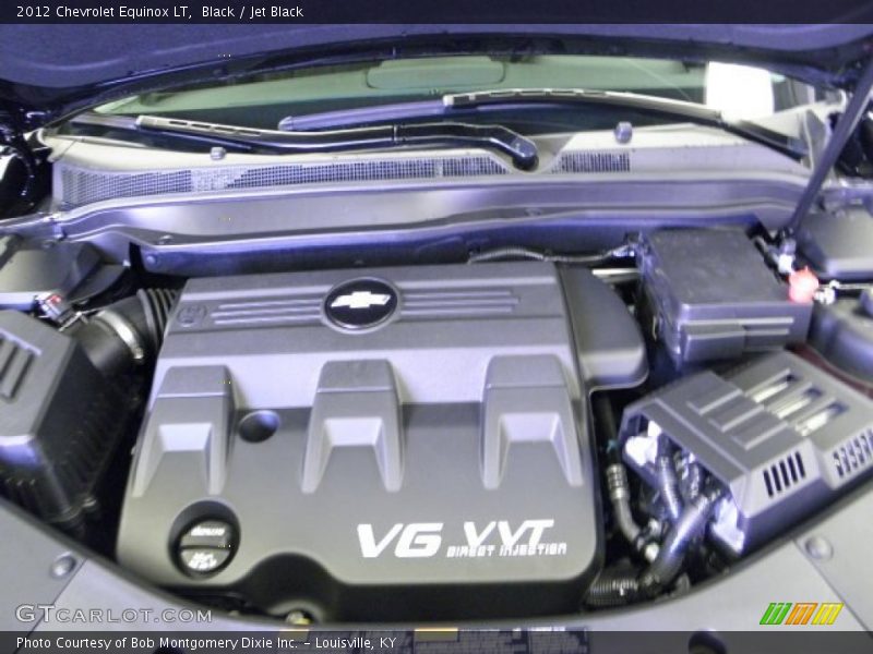 Black / Jet Black 2012 Chevrolet Equinox LT