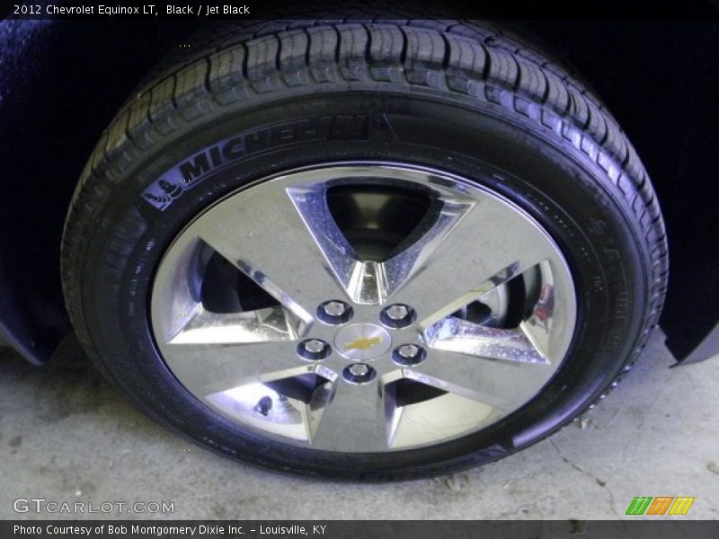 Black / Jet Black 2012 Chevrolet Equinox LT