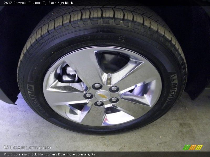 Black / Jet Black 2012 Chevrolet Equinox LT