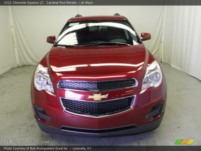 Cardinal Red Metallic / Jet Black 2012 Chevrolet Equinox LT