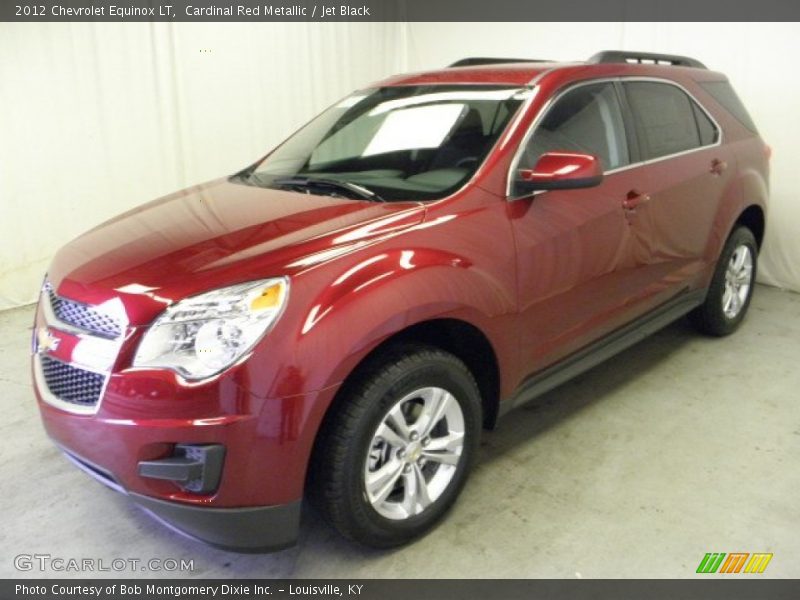 Cardinal Red Metallic / Jet Black 2012 Chevrolet Equinox LT