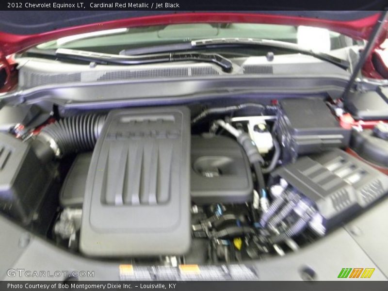 Cardinal Red Metallic / Jet Black 2012 Chevrolet Equinox LT