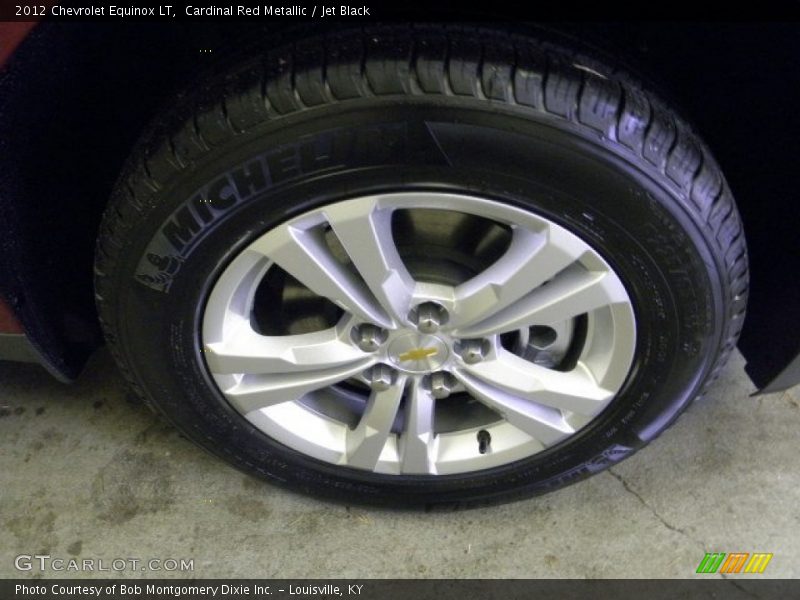 Cardinal Red Metallic / Jet Black 2012 Chevrolet Equinox LT