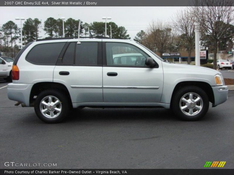 Silver Mist Metallic / Ebony 2007 GMC Envoy SLE 4x4