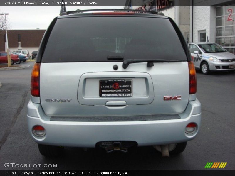 Silver Mist Metallic / Ebony 2007 GMC Envoy SLE 4x4