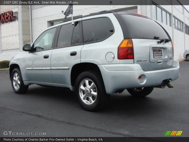 Silver Mist Metallic / Ebony 2007 GMC Envoy SLE 4x4