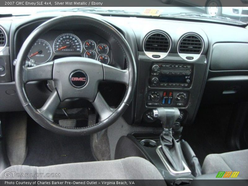 Silver Mist Metallic / Ebony 2007 GMC Envoy SLE 4x4