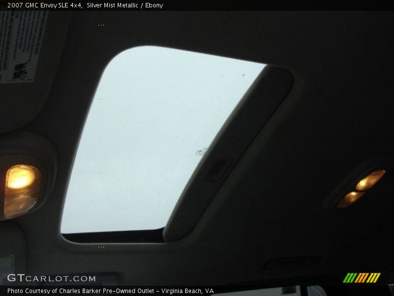 Silver Mist Metallic / Ebony 2007 GMC Envoy SLE 4x4