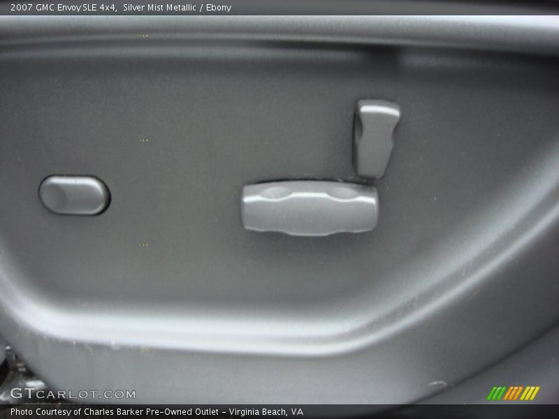 Silver Mist Metallic / Ebony 2007 GMC Envoy SLE 4x4