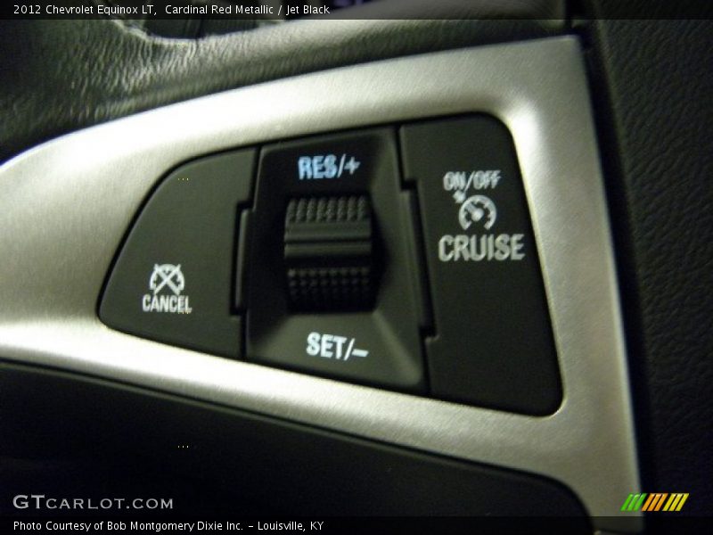 Cardinal Red Metallic / Jet Black 2012 Chevrolet Equinox LT