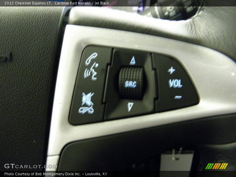 Cardinal Red Metallic / Jet Black 2012 Chevrolet Equinox LT