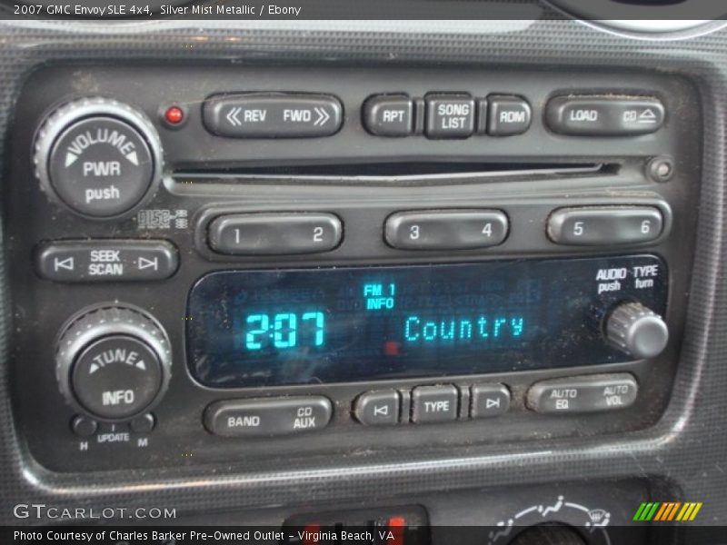 Silver Mist Metallic / Ebony 2007 GMC Envoy SLE 4x4