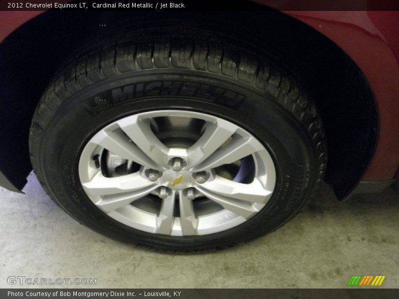Cardinal Red Metallic / Jet Black 2012 Chevrolet Equinox LT