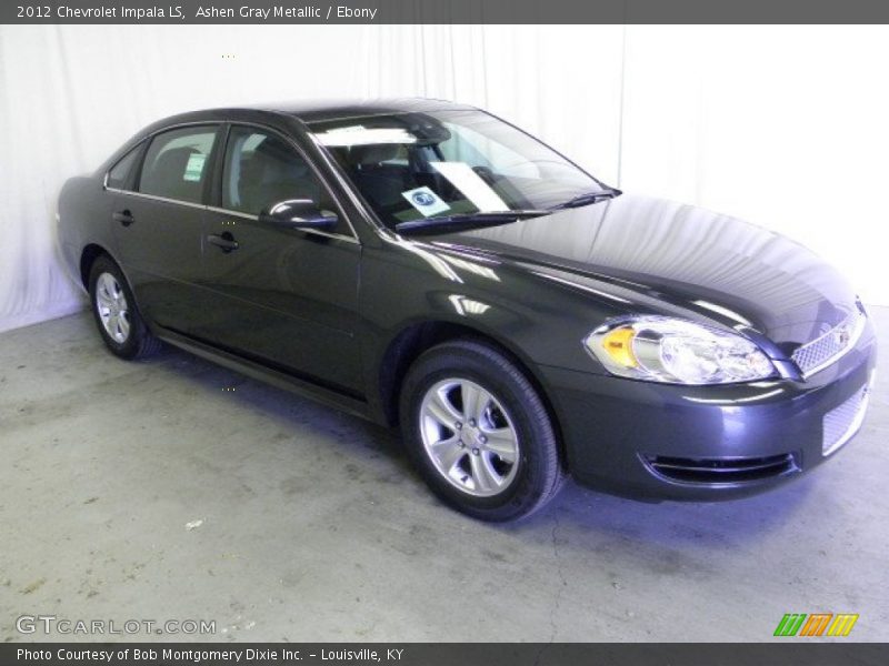 Ashen Gray Metallic / Ebony 2012 Chevrolet Impala LS