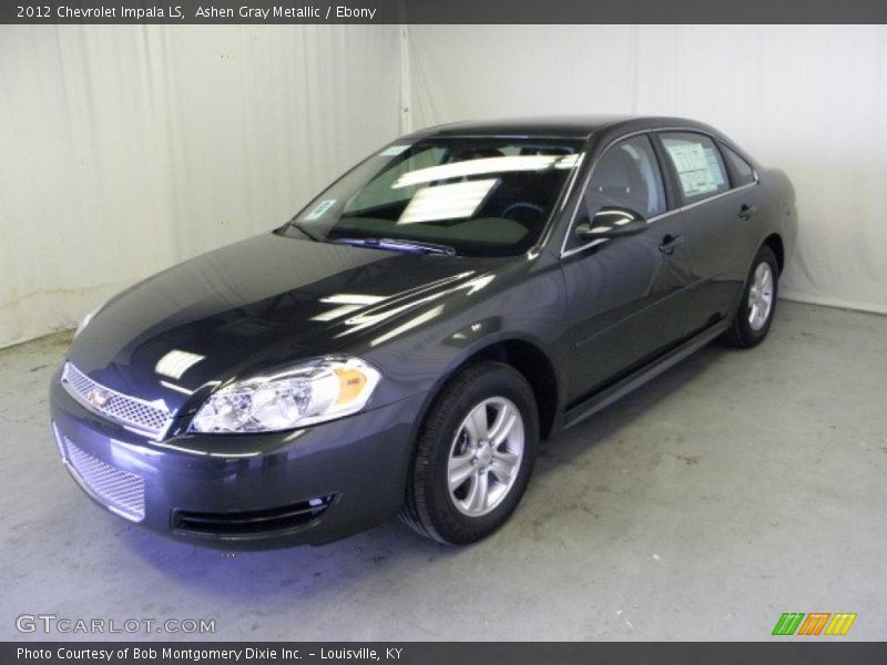 Ashen Gray Metallic / Ebony 2012 Chevrolet Impala LS