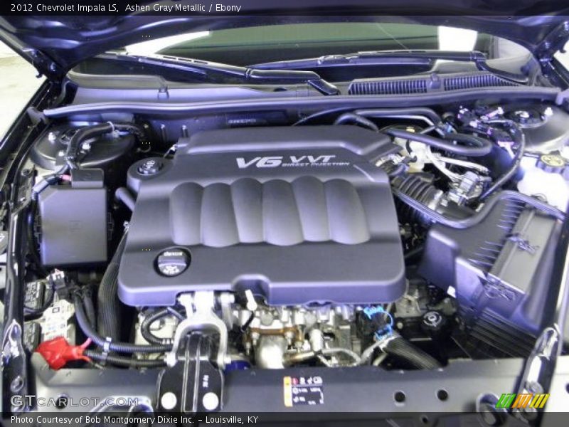 Ashen Gray Metallic / Ebony 2012 Chevrolet Impala LS