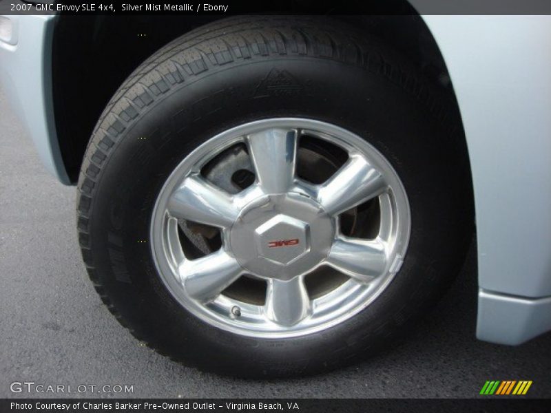 Silver Mist Metallic / Ebony 2007 GMC Envoy SLE 4x4