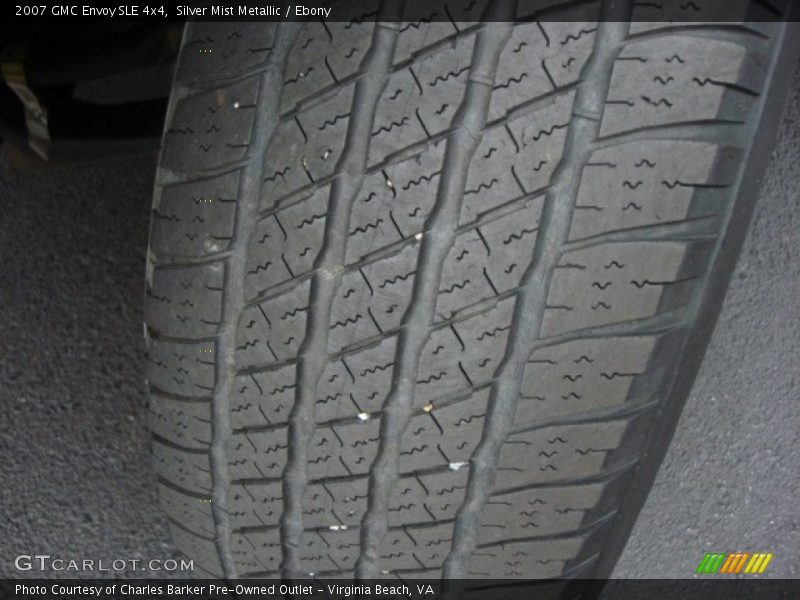Silver Mist Metallic / Ebony 2007 GMC Envoy SLE 4x4