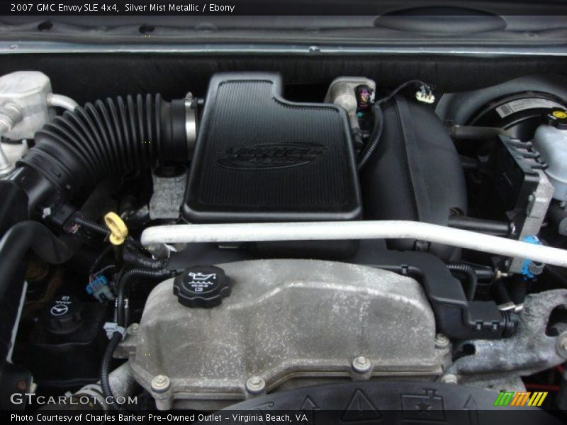 Silver Mist Metallic / Ebony 2007 GMC Envoy SLE 4x4