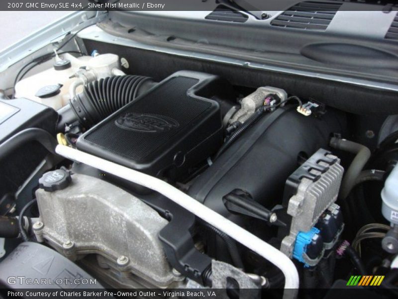 Silver Mist Metallic / Ebony 2007 GMC Envoy SLE 4x4