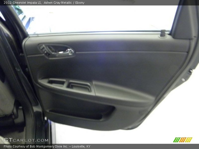 Ashen Gray Metallic / Ebony 2012 Chevrolet Impala LS