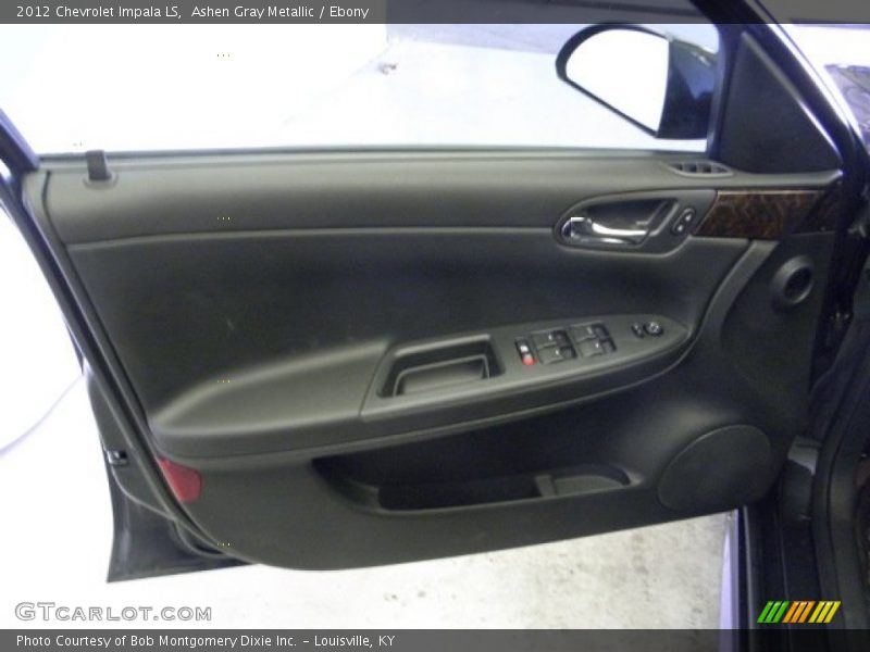 Ashen Gray Metallic / Ebony 2012 Chevrolet Impala LS