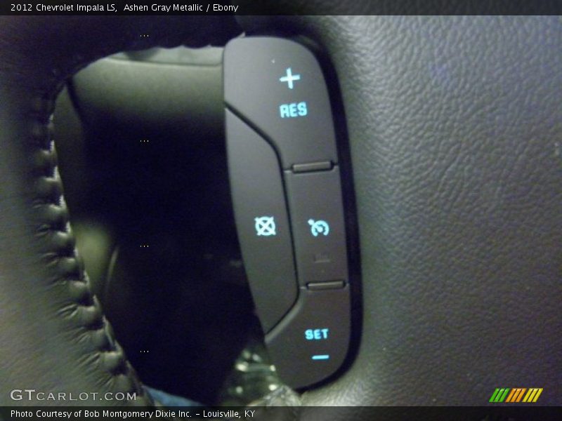 Ashen Gray Metallic / Ebony 2012 Chevrolet Impala LS