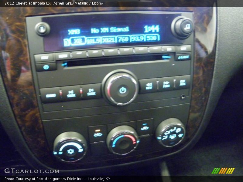 Ashen Gray Metallic / Ebony 2012 Chevrolet Impala LS