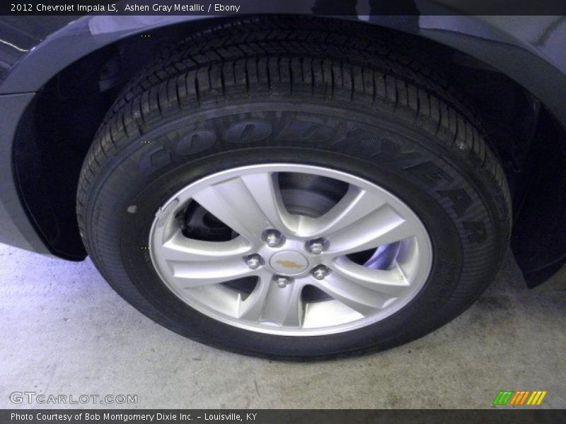 Ashen Gray Metallic / Ebony 2012 Chevrolet Impala LS