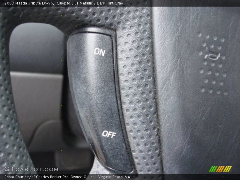 Calypso Blue Metallic / Dark Flint Gray 2003 Mazda Tribute LX-V6