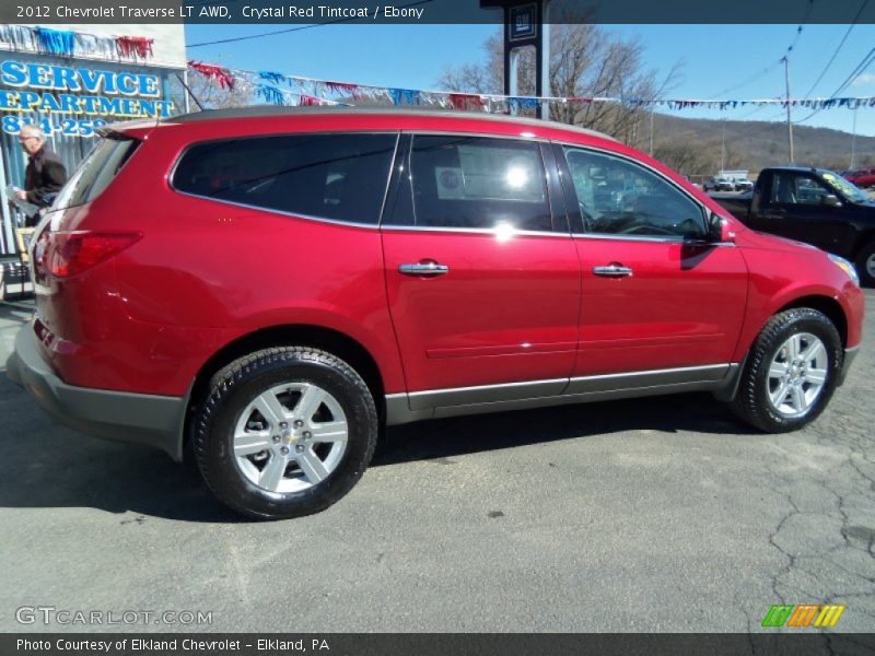  2012 Traverse LT AWD Crystal Red Tintcoat