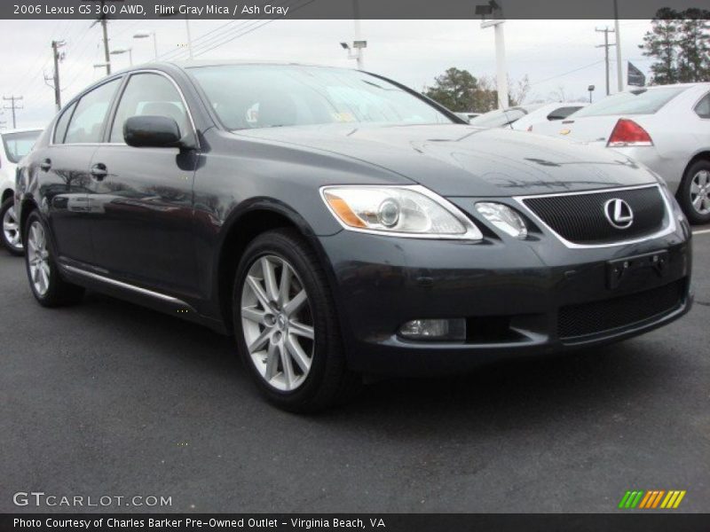 Flint Gray Mica / Ash Gray 2006 Lexus GS 300 AWD