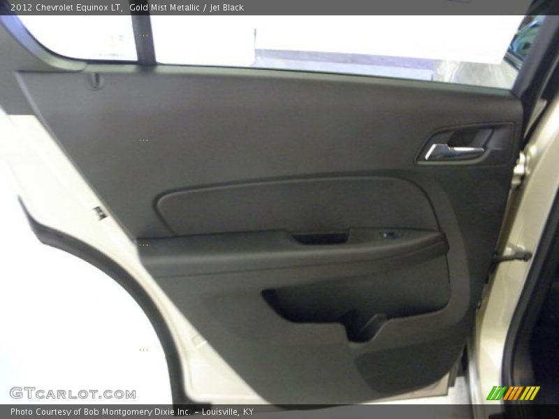 Gold Mist Metallic / Jet Black 2012 Chevrolet Equinox LT