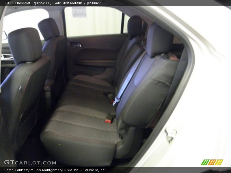 Gold Mist Metallic / Jet Black 2012 Chevrolet Equinox LT