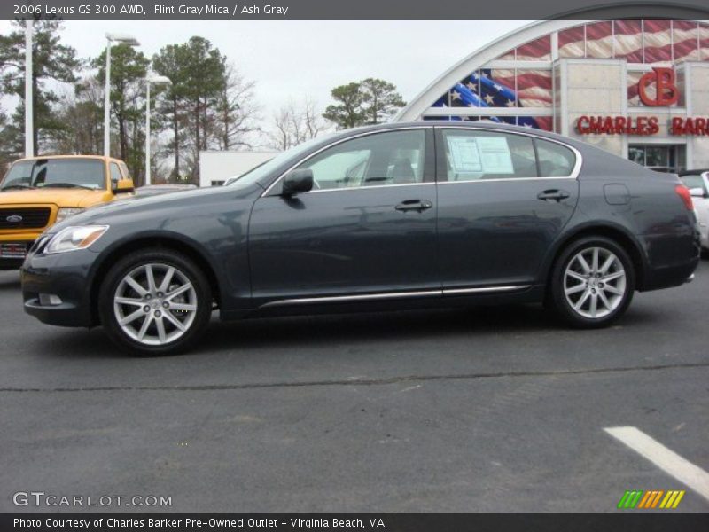 Flint Gray Mica / Ash Gray 2006 Lexus GS 300 AWD